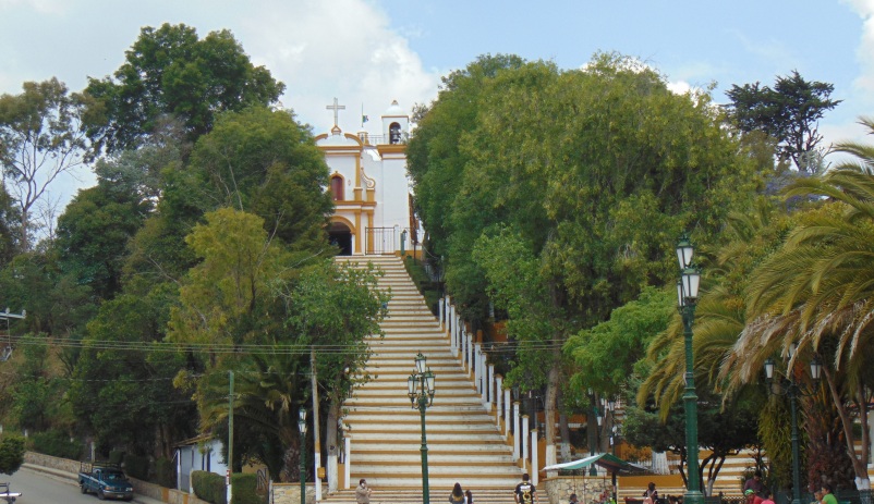 Guadalupe virgin church | City view point from the hill